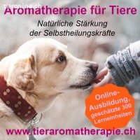 Aromatherapie für Tiere - grosse Fachausbildung mit Diplom