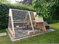 Pyramidengehege für Kaninchen und Meerschweinchen